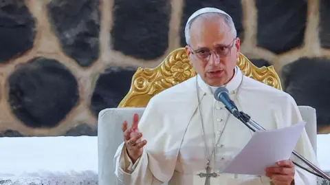 Pope Leo Critiques Global Tyrants Amid War Spending and Trump Controversy