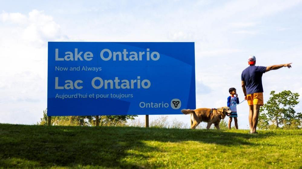 Canada Wows US With Large Lake Ontario Sign Amid Trump’s Name Swap Saga
