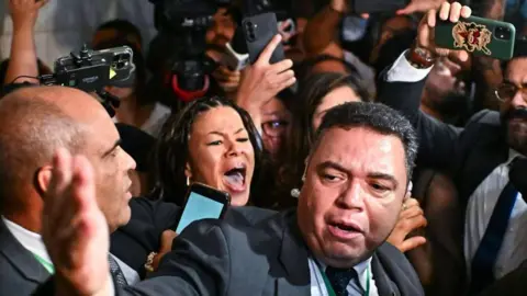 Brazilian Congress Erupts in Chaos Over Bolsonaro Sentence Reduction