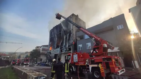 Tragic Fire in Turkey's Perfume Warehouse Claims Six Lives