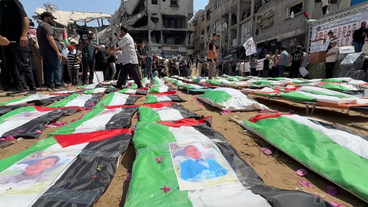 Massive Funeral in Gaza: 112 Palestinian Lives Lost in November Strike