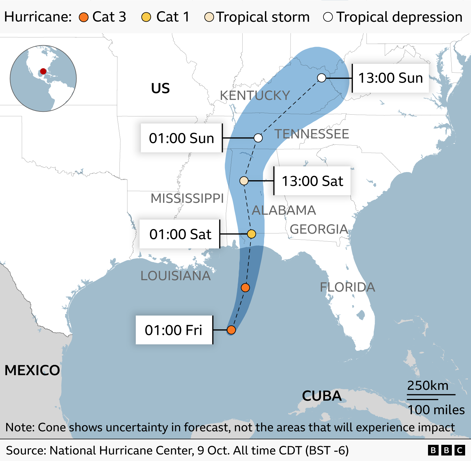 Hurricane Isaias Downgraded, But Threats Remain Across the Southeast
