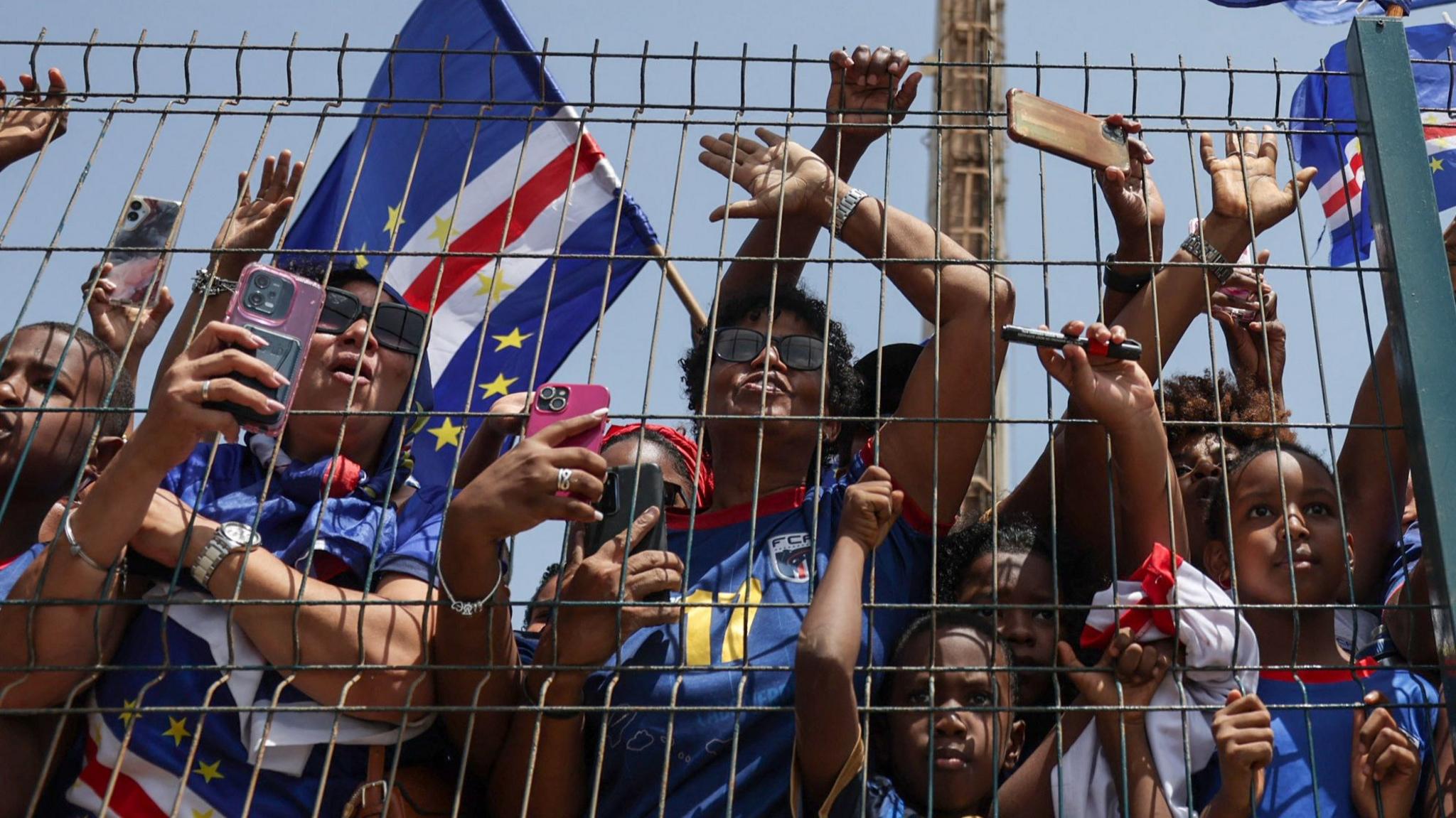 Cape Verde’s Blue Sharks Return: A Carnival of Pride in Praia’s Airport