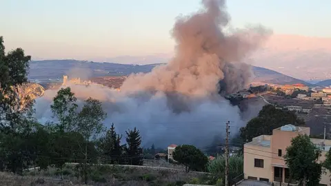 Escalating Tensions: Israeli Airstrikes Target Hezbollah in Southern Lebanon