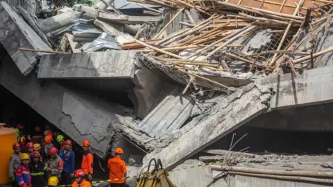 Tragedy Strikes as Indonesian School Collapses, Claiming Lives