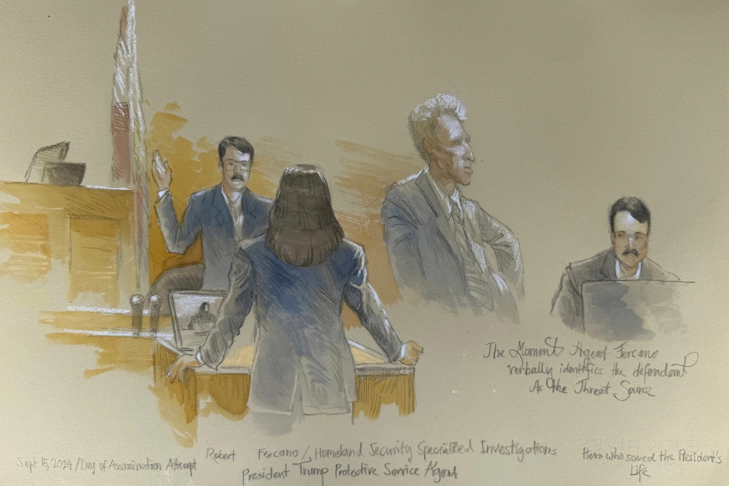 Self-Represented Defendant Prepares Closing Argument in Trump Assassination Attempt Trial