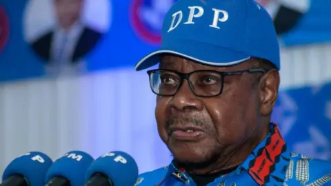 Former Malawi President Peter Mutharika Declares Leading Position in Election Results