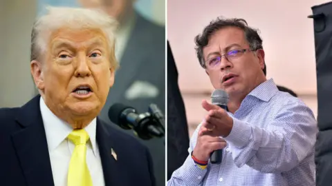 Deteriorating Relations: Trump and Petro's Clash Over Colombia's Drug Crisis