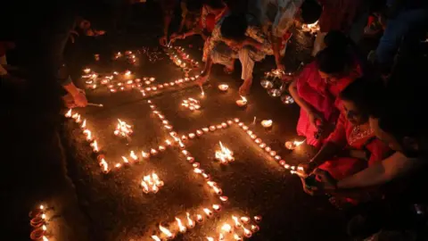 Diwali Lights Up India Amid Air Quality Concerns