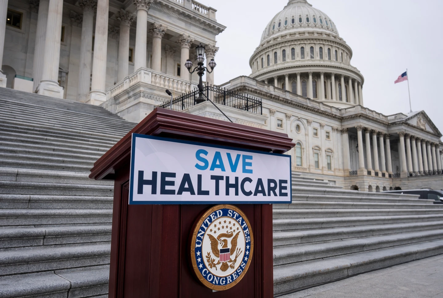 US Government Shutdown: Health Care Negotiations Stalled Amidst Gridlock