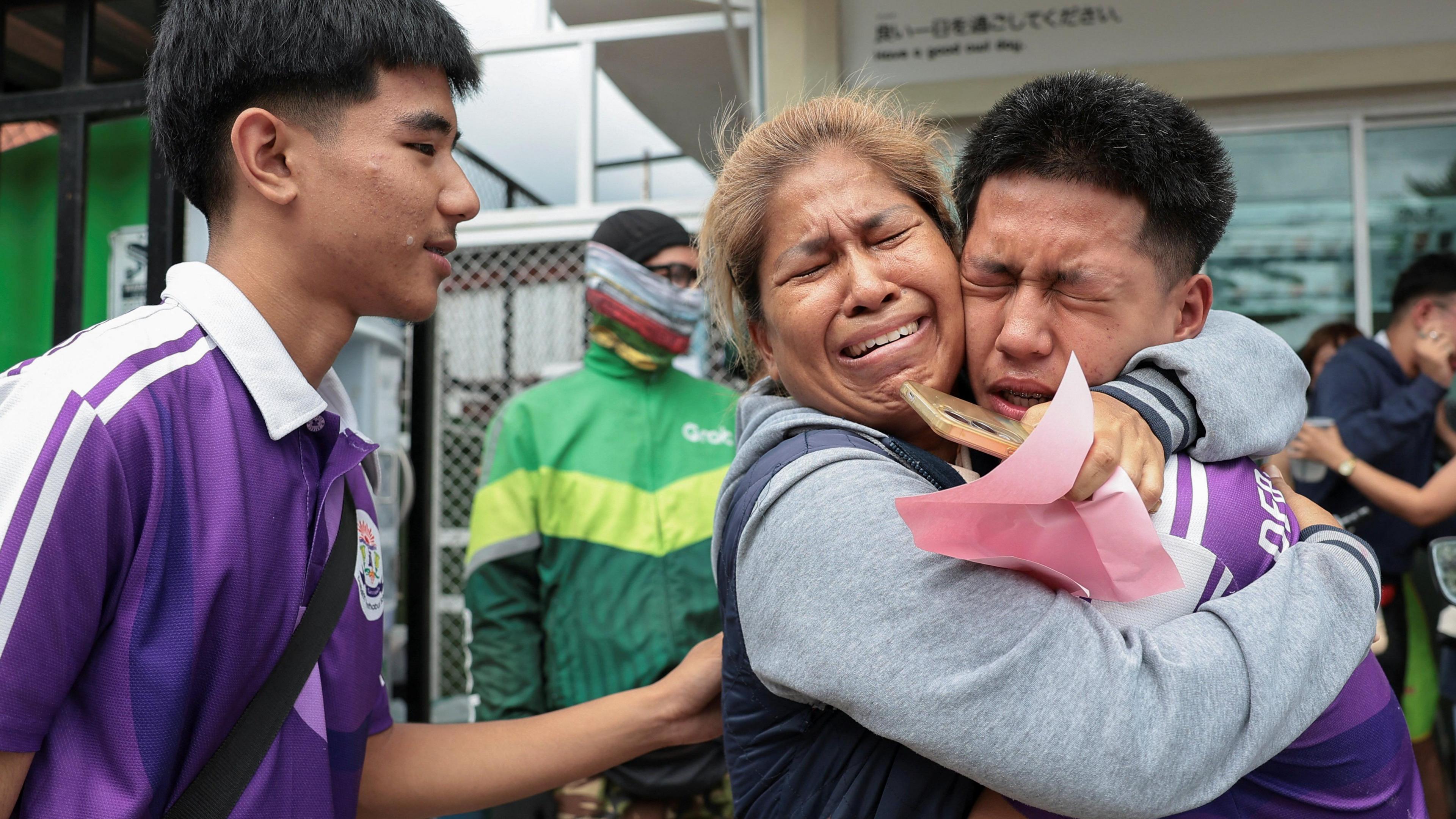 Quantum Rifts: Survivor's Account of Thailand School Shooting
