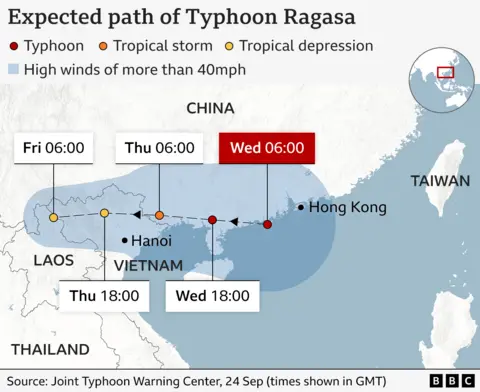 Destruction in Typhoon's Wake: Ragasa Hits China After Tragedy in Taiwan