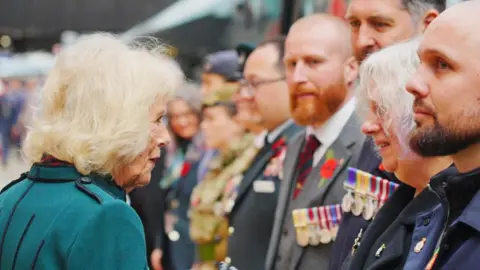 Princess of Wales and Queen Honored on Armistice Day
