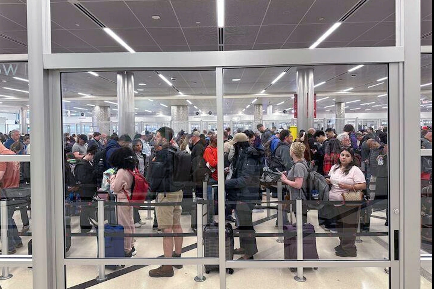 Severe Storms and Government Shutdown Disrupt Air Travel in the U.S.