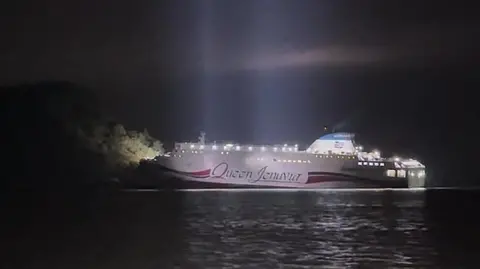 Passenger Ferry Runs Aground Off South Korean Coast