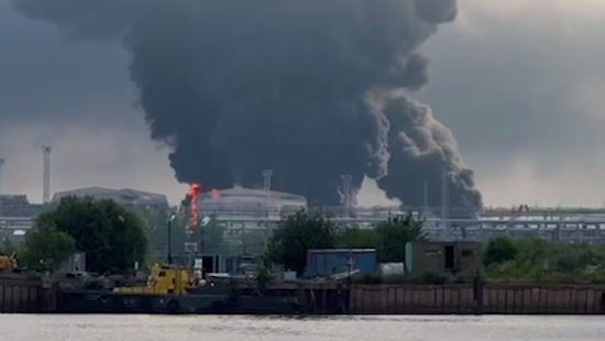 Ukraine Strikes Russia’s St Petersburg Oil Terminal with Drone Attack, Intensifying Fuel Crisis