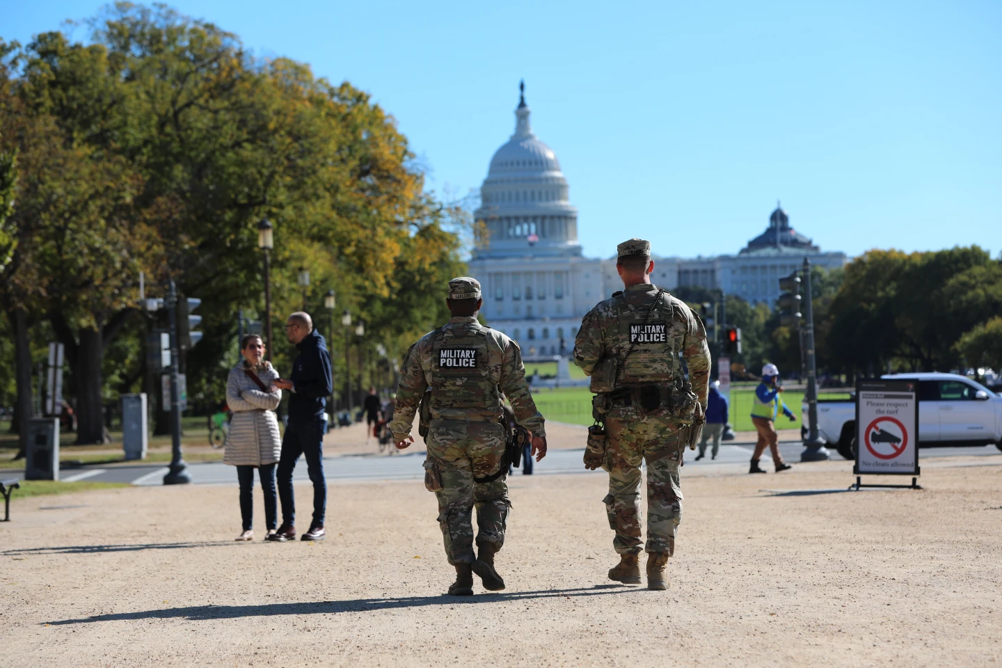 Mixed Reactions to National Guard's Community Clean-Up Efforts in D.C.