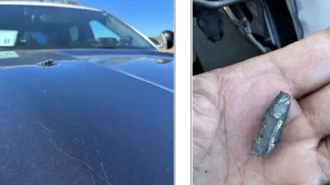 Chaos Erupts as Artillery Shrapnel Strikes Vehicles During Marine Corps Celebration in California