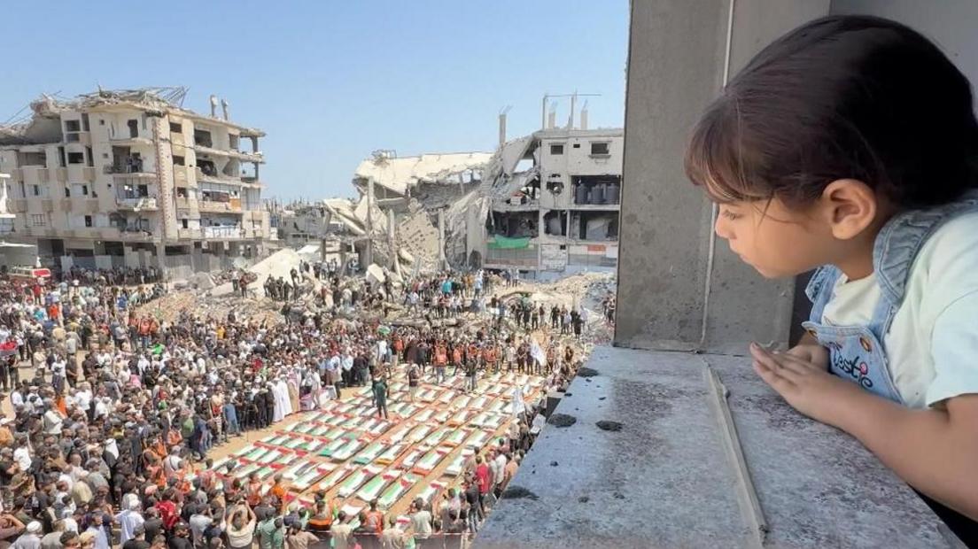Mass Funeral in Gaza Marks 112 Lives Lost in 2023 Israeli Strike