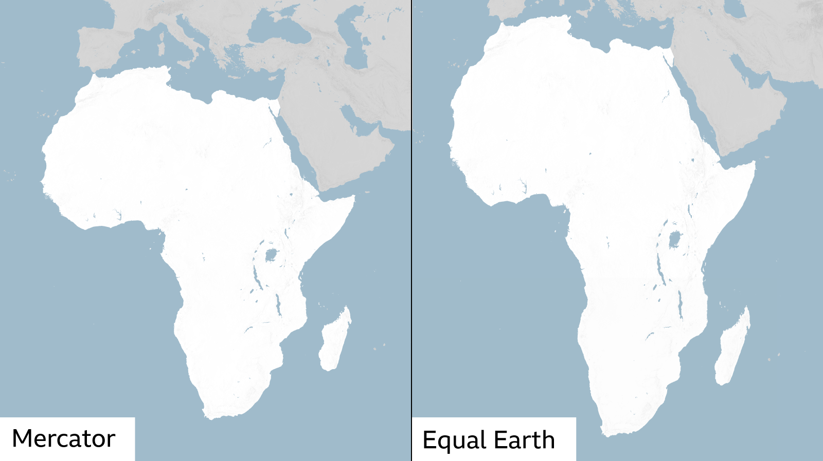 UN votes to swap world map to show Africa’s real size