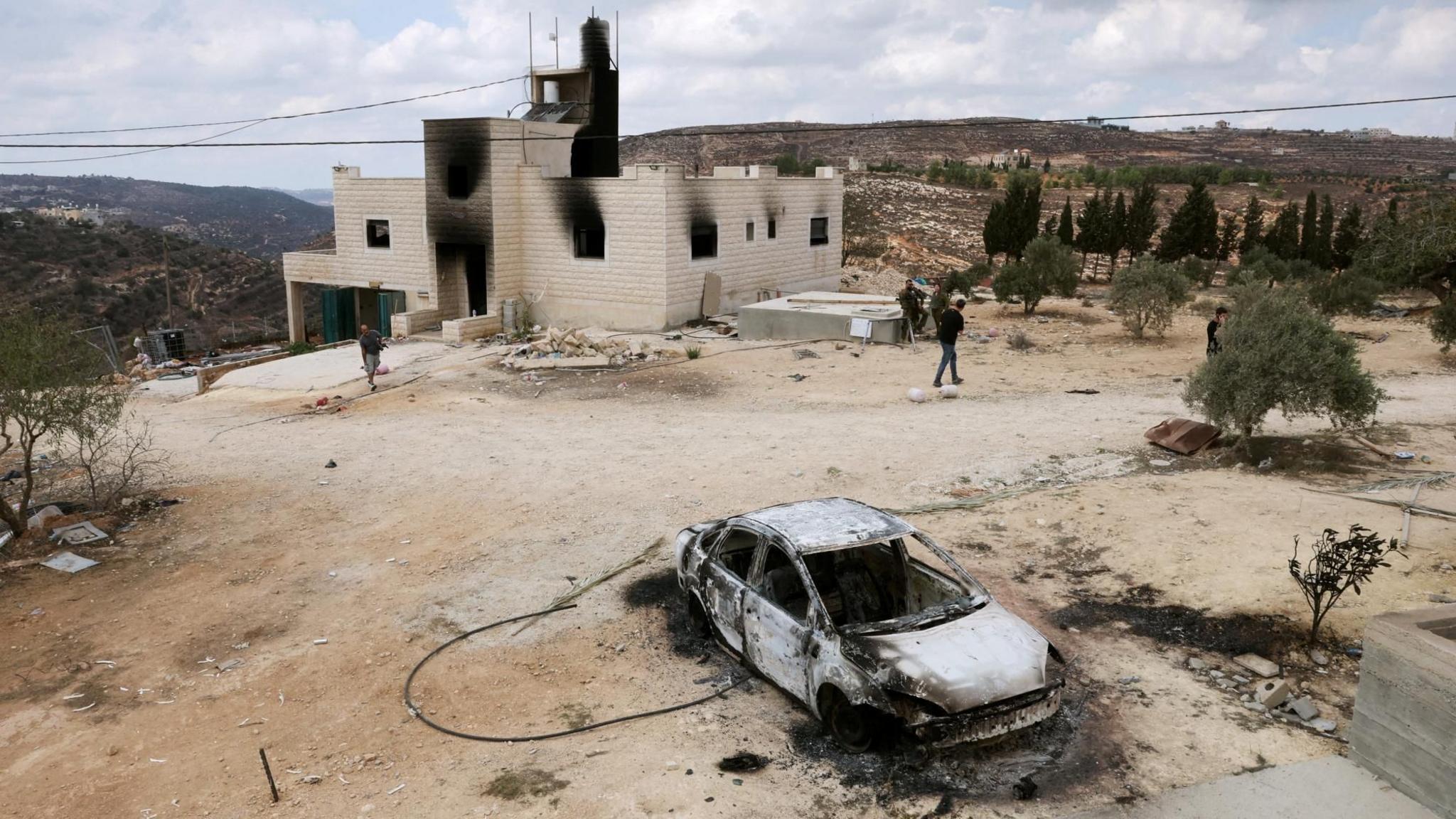 Settlers Attack West Bank Village, Block Palestinian Family’s Return