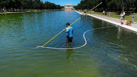 Olympian Accused of Vandalising Washington D.C.’s Reflecting Pool – A Tale of Misunderstanding