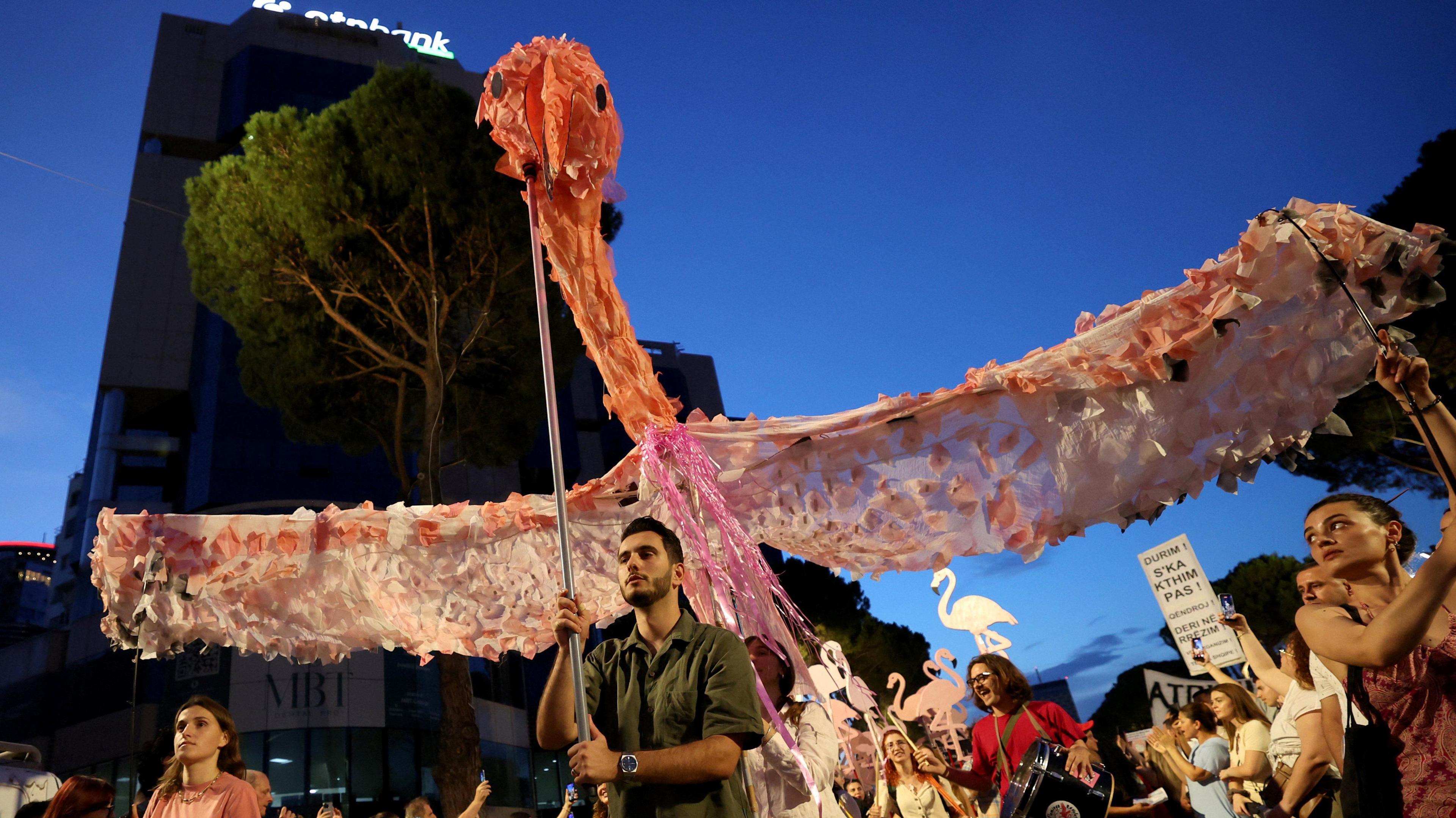 Flamingo Revolution: Albania's Protest Wave Demands Leader’s Resignation