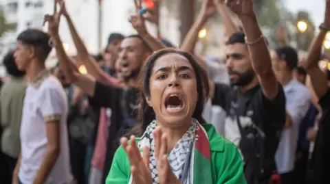 Moroccan Youth Rally for Healthcare Over Sporting Venues Amid Protests