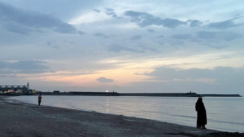 Caspian Sea beach