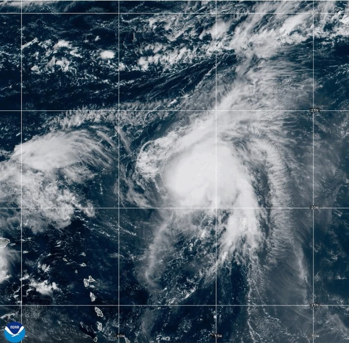 Hurricane Humberto Gains Strength While Gabrielle Moves Towards Portugal