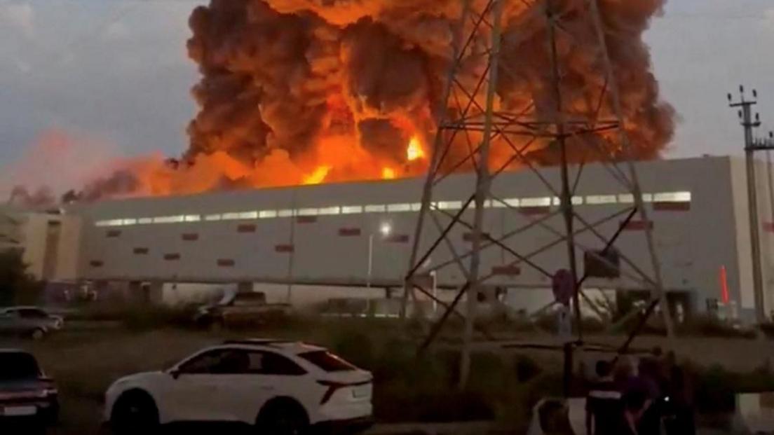 Ukrainian Drone Strikes Turn Wildberries Warehouses into Smoldering Hubs, Leaving Russian SMEs in Crisis