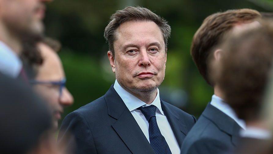 Elon Musk at the White House